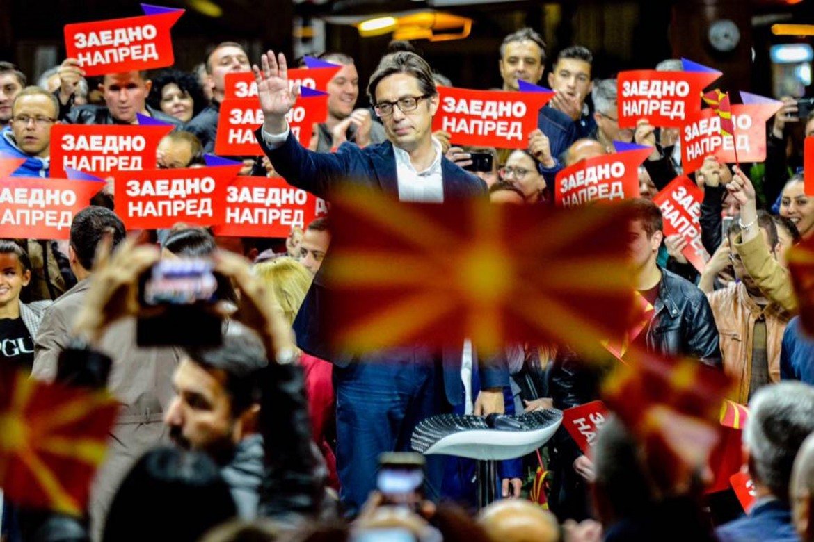 Кандидатът на СДСМ обяви победа за пътя към ЕС и НАТО