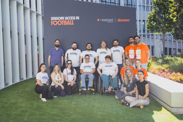 Kaizeners в Kaizen Campus имаха възможност да изживеят гледането на футболен мач в средата на сензорна стая.