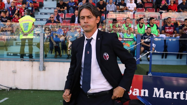 Филипо Индзаги
Нещата за Пипо не се получиха в Милан и прие предизвикателството, наречено Венеция. Вкара тима в Серия Б още в първия си сезон начело. Целта влизане в Серия А обаче бе непосилна и след две години Индзаги си тръгна, за да поеме елитния Болоня. Засега отборът върви над зоната на изпадащите, но има и доста положителни знаци, като победата над Рома с 2:0.