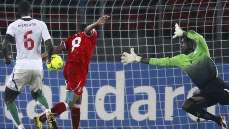 Ранди откри резултата за Екваториална Гвинея в 62-ата минута