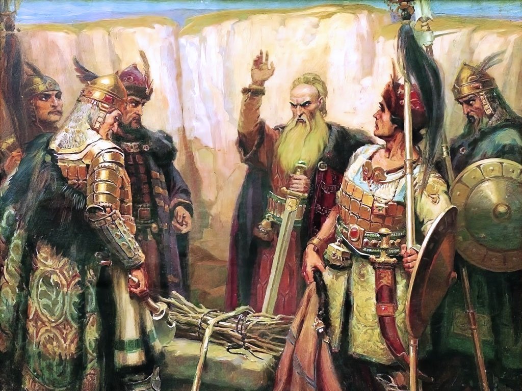 1440-khan-kubrat-i-sinovete-mu-ot-dimitr-gyudzhenov-zhikle-kartina-s-efekten-rchen-relef-individualna-izrabotka-po-porchka