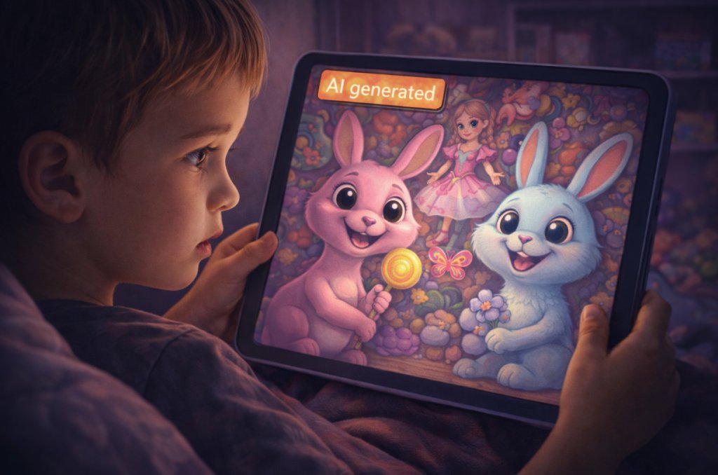 Как генерираните от AI рисунки променят детските възприятия