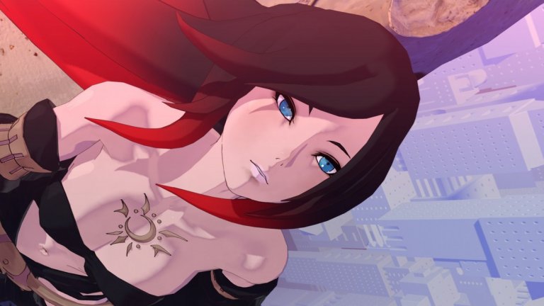 Рейвън (Gravity Rush)
Симпатичният екшън платформър Gravity Rush бе една от причините да си купите PS Vita в първите месеци от живота на платформата. Играта разказва историята на Кет - младо момиче с неподозирани умения, които я правят уникална... докато не се изправя срещу Рейвън. С гарвановочерна коса с червеникави оттенъци и мистериозно минало, Рейвън е студена и безразлична, което е противоположно на жизнерадостния характер на Кет. Въпреки това, Рейвън не е лишена от емоции - тя е импулсивна, смела и нетърпелива, отново в контраст със своята съперничка. Безмилостният й характер обаче е такъв заради някои особености в мотивацията й; няма да кажем кои точно, за да не ви издадем историята в Gravity Rush, ако все още не сте играли първата част. В Gravity Rush 2 Рейвън вече е по-различна, макар че запазва сарказма и сухия си изказ.