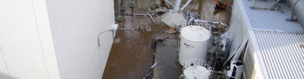 Tsunami that hit the Fukushima Daiichi Nuclear Power Station