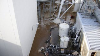 Tsunami that hit the Fukushima Daiichi Nuclear Power Station
