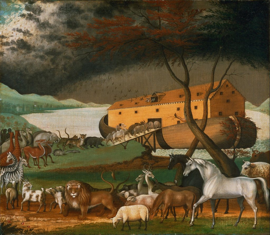 1173px-Edward_Hicks,_American_-_Noah's_Ark_-_Google_Art_Project
