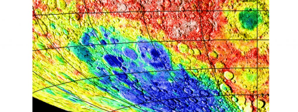 Ще отидат където има вода

Откритието на потенциални сериозни количества вода близо до лунните полюси увеличава възможността на хората да работят и живеят там. Затова руско-европейският екип се е насочил към басейна Южен полюс-Ейткън, показан в синьо на снимката. Това е най-големият познат ударен кратер не само на Луната, но и в цялата Слънчева система. Единственият доближаващ се по размери басейн е Хелас Плантия на Марс с диаметър 2100 км.
