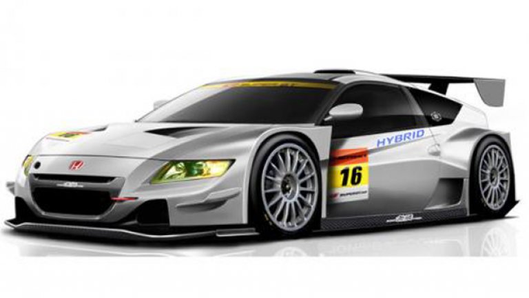Хибридният CR-Z ще стартира в японския шампионат Super GT