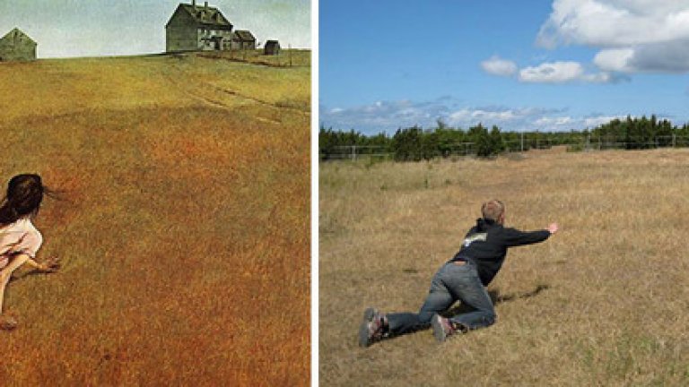 "Светът на Кристина" от Андрю Уайт, снимка: Meg Wachter