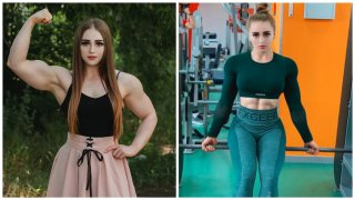 Барби Хълк или Ангел с щанга? И двете ѝ подхождат прекрасно