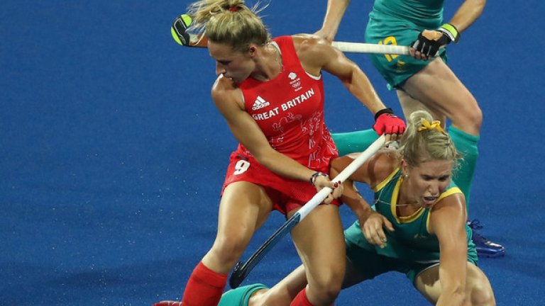 Великобритания и Австралия премериха сили в хокея на трева още в първия ден на игрите
