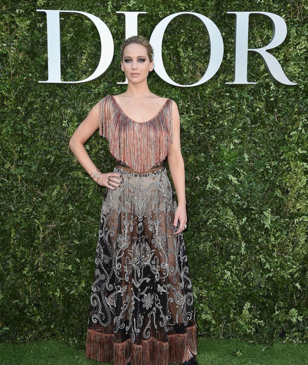 Дженифър Лорънс в Dior