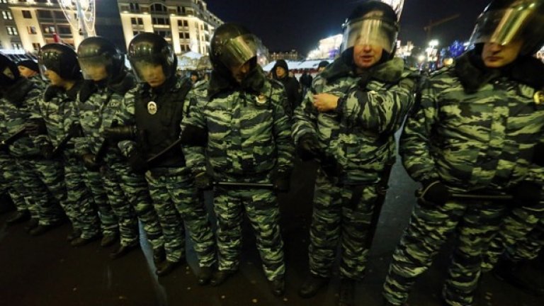 По данни на руската полиция на протеста са присъствали около 1500 души.
