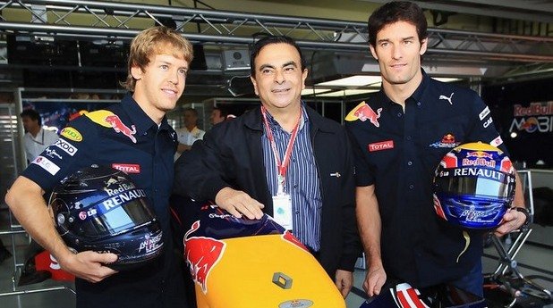 Спомен от щастливите времена: Гон с бившите пилоти на Red Bull Себастиан Фетел и Марк Уебър