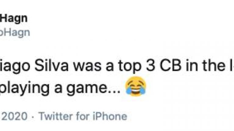 Twitter съсипва Тиаго Силва: Видя, че футболът е труден, когато срещу него не са нападатели-пекари