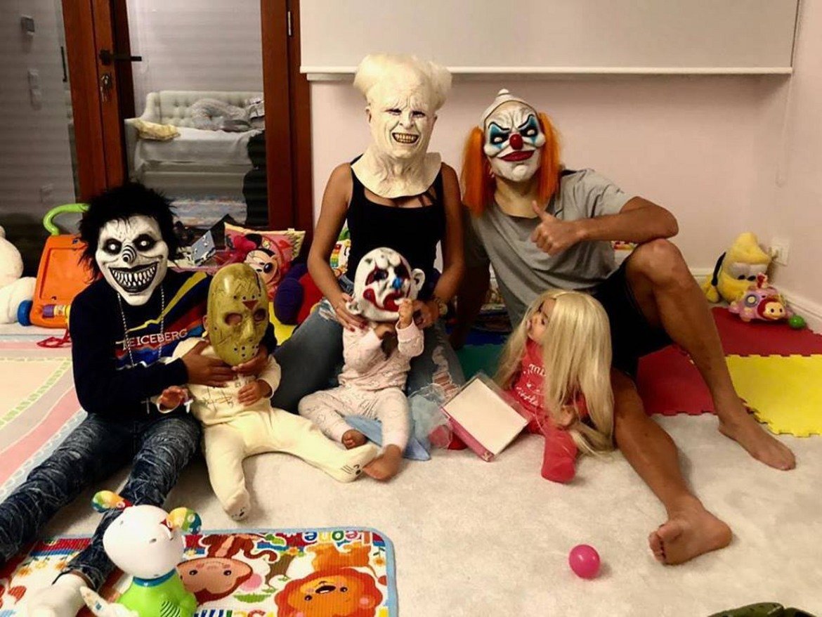 Кристиано Роналдо и семейството му