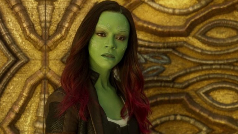 Следват опити в комедийни, екшън и драматични жанрове, но нищо не успява да достигне висините на научнофантастичните проекти, в които е участвала. Това се затвърждава с участието й в "Пазителите на галактиката" (Guardians of the Galaxy, 2014 г.). Там Салдана играе Гамора - зеленокожа извънземна, доведена дъщеря на лудия титан Танос, която става част от екип неудачници. "Пазителите..." е хит, последван от едно продължение, но отваря на Салдана и възможността да участва в изключително успешните "Отмъстителите: Война без край" и "Отмъстителите: Краят", където играе същата роля.