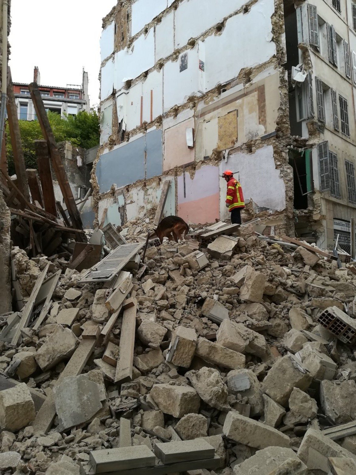 Две сгради рухнаха в Марсилия