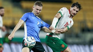 България се отърва срещу Естония пред срамно малко публика в Пловдив