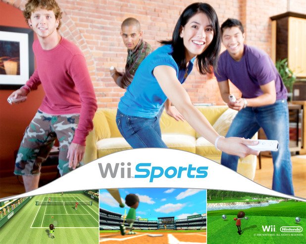 Wii Sports

В крайна сметка видеоигрите са мястото, където спортовете могат да бъдат пресъздадени съвсем аркадно и максимално достъпно за всички. Wii Sports представлява идеалното семейно и групово забавление за всякакви възрасти, предлагащо разнообразни спортни мини-игри с улавящия движенията контролер на конзолата Wii U. Игричките на боулинг, голф, тенис, бейзбол и бокс се оказаха достатъчно пристрастяващи, за да превърнат Wii Sports във втората най-продавана видеоигра в историята – след която спортните игри вече не са същите.
