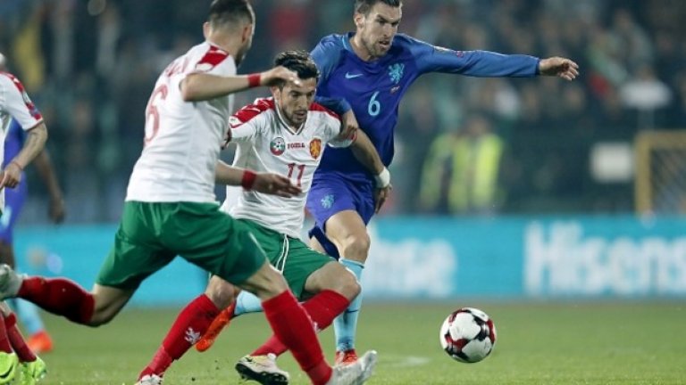 България е най-високопоставеният отбор от групата си в турнира - Лигата на нациите, където са още Норвегия (57-мо място), Словения (62-ро място) и Кипър (92-ро място).