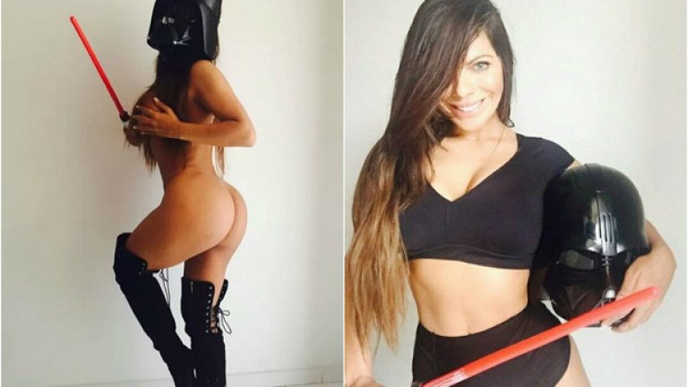 Една от любимките ни – Сузи Кортес – не остана по-назад и избра тема Star Wars