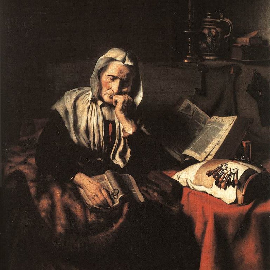 Maes_Old_Woman_Dozing