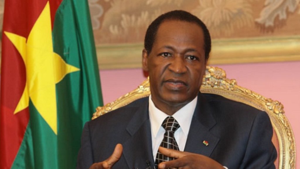 Burkina Faso's President Blaise Campaore