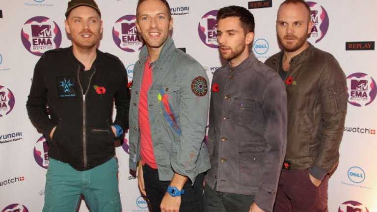 Coldplay залитнаха към електронния денс