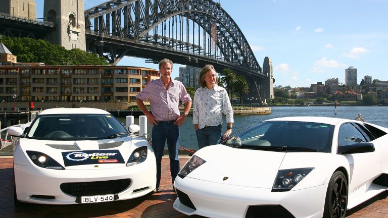 Кларксън и Top Gear беше особено популярна комбинация.
