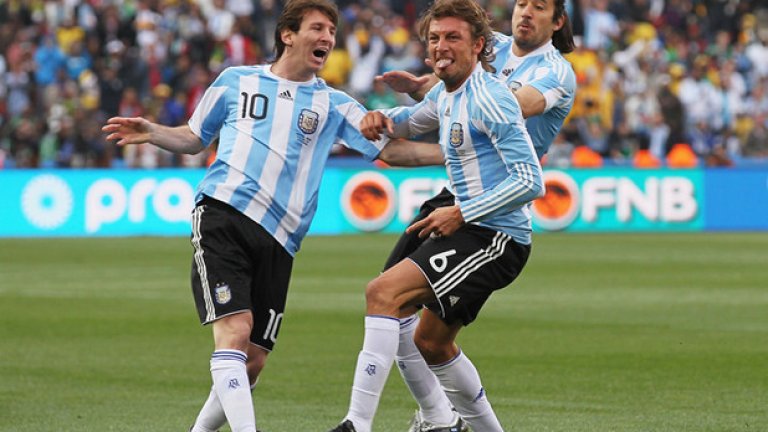 С Лионел Меси бяха съотборници в националния отбор на Аржентина.
