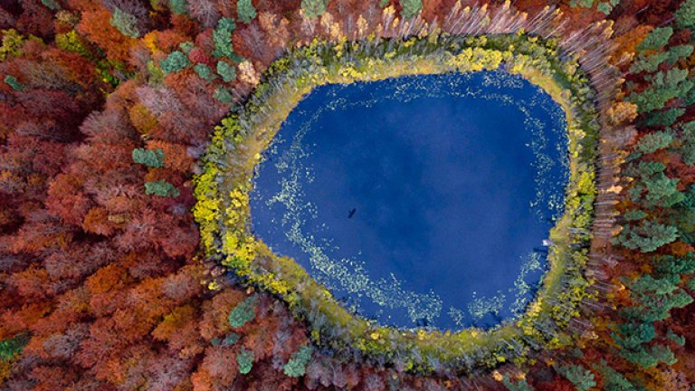 Езеро в Померания, Полша