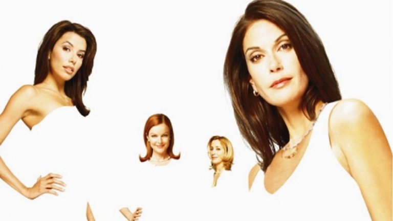 "Отчаяни съпруги" (Desperate Housewives, 2004 г.) 
"Отчаяни съпруги" също е класика в жанра. Четири основни героини, напълно различни персонажи, събрани от това, че са съседки в предградията. Едно убийство в началото на първи сезон прави четирите жени още по-близки. Мистерия, загадки във всеки сезон и няколко сюжетни линии ще ви държат нащрек през цялото време. Затова в случай на повече свободно време (макар че може би вече си го имате), вместо да се отчайвате, погледайте "Отчаяни съпруги". Няма да останете разочаровани от Габи (Ева Лонгория), Бри (Марша Крос), Сюзън (Тери Хачър) и Линет (Фелисити Хъфман) и случващото се на иначе спокойната "Уистерия Лейн" във Феървю.