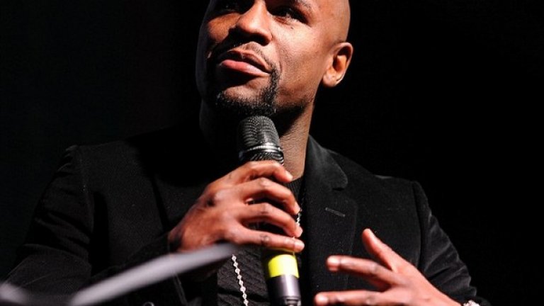 Мейуедър разказа на аудиторията за последната си година в професионалния бокс