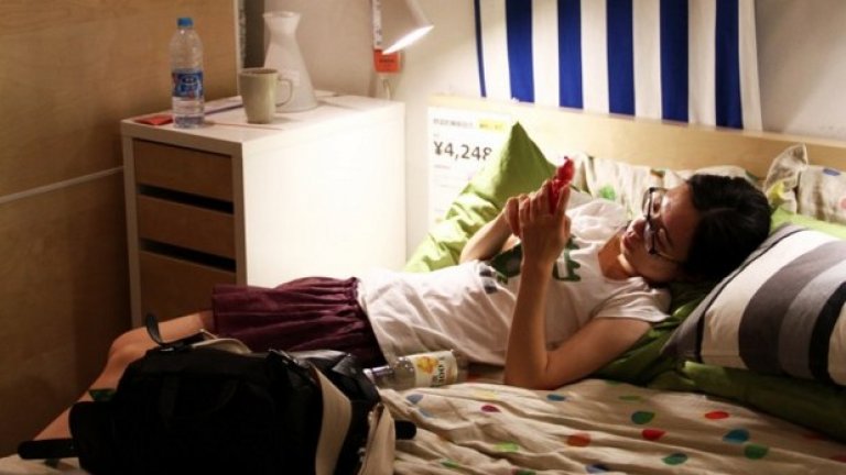 Да подремнеш в ИКЕА