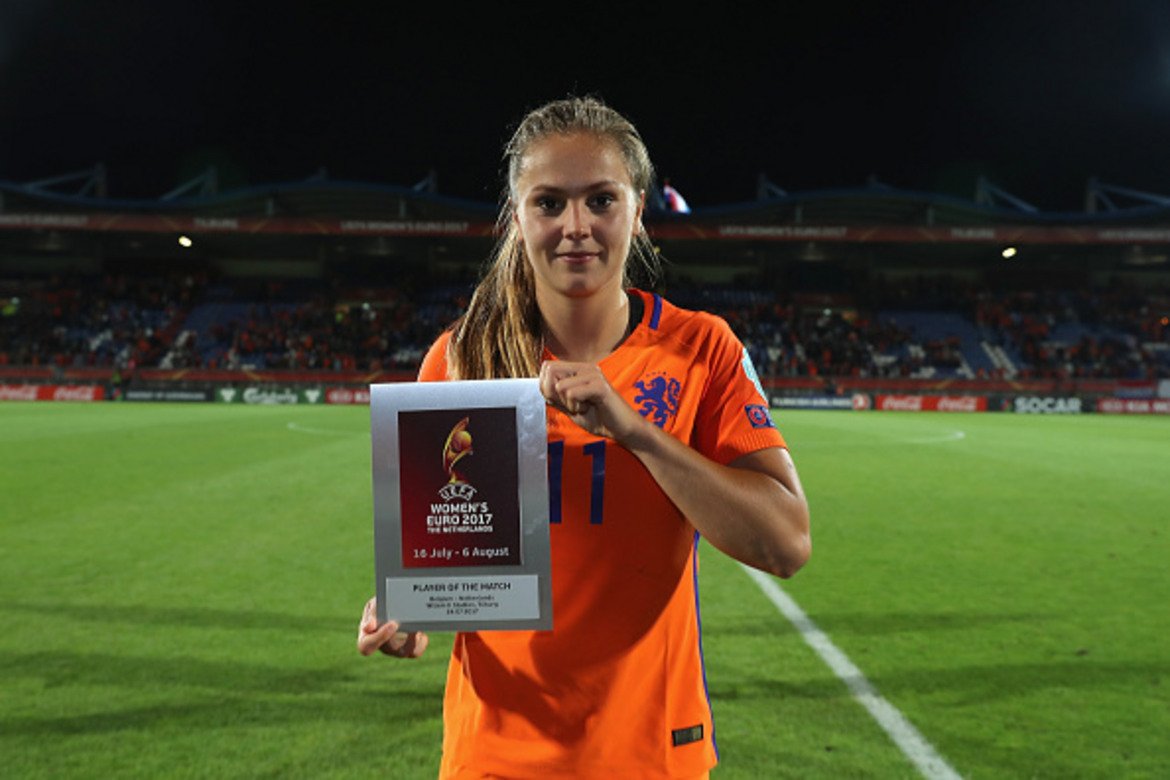 Лийке Мартенс (Холандия)
Звездата на домакините е сред най-силните състезатели на Евро 2017 до момента. В груповата фаза тя на два пъти бе избрана за играч на мача.
