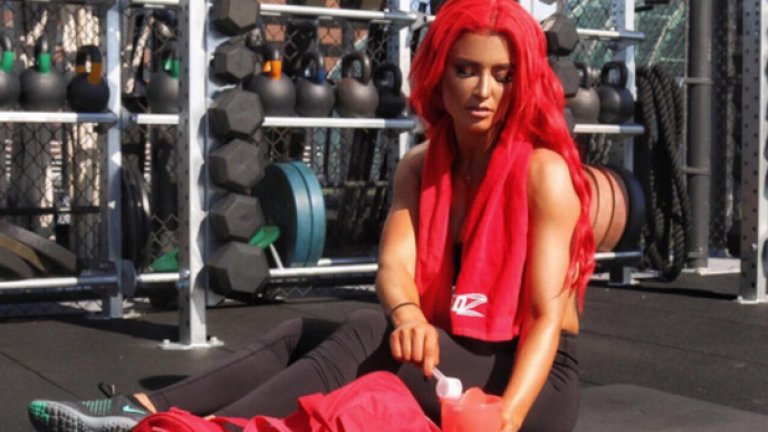 Огненото момиче на кеча