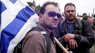 Farmers Clash With Police in Central Athens