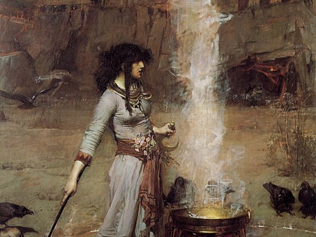 John_William_Waterhouse_-_Magic_Circle