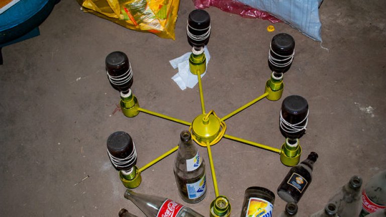 Полилей от бутилки