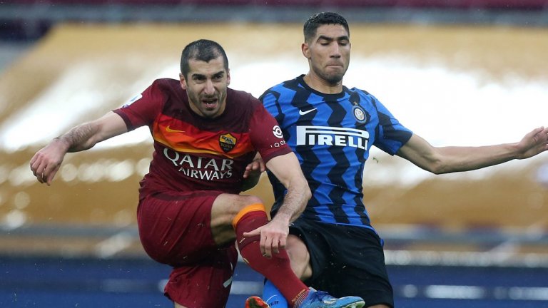 Рома и Интер направиха шоу, но не се победиха