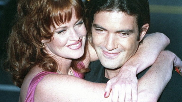 21-ви август 1995-та - по време на премиерата на "Десперадо" в Ел Ей - Мелани Грифит и Антонио Бандерас вече са двойка