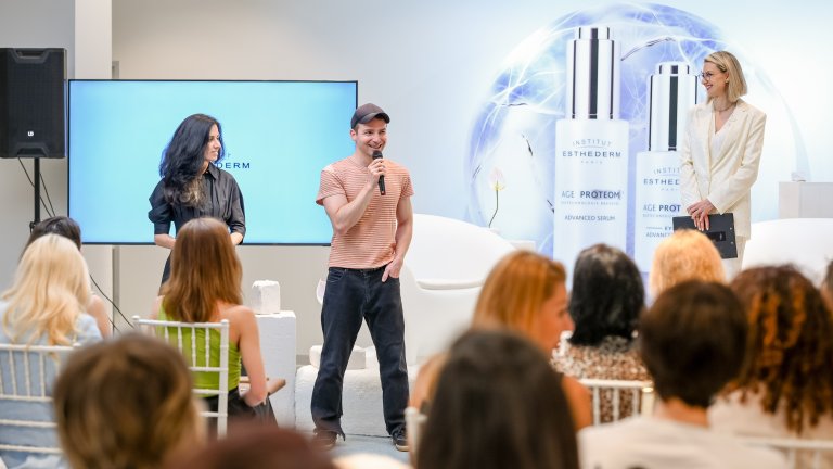 Institut Esthederm събра изкуство, наука и експерти в разговор за жената във времето