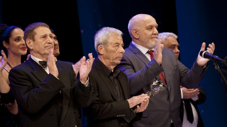 Константин Илиев при награждаването