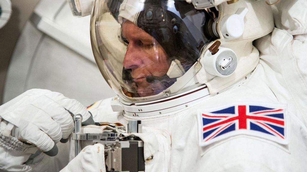British astronaut Tim Peake - NASA