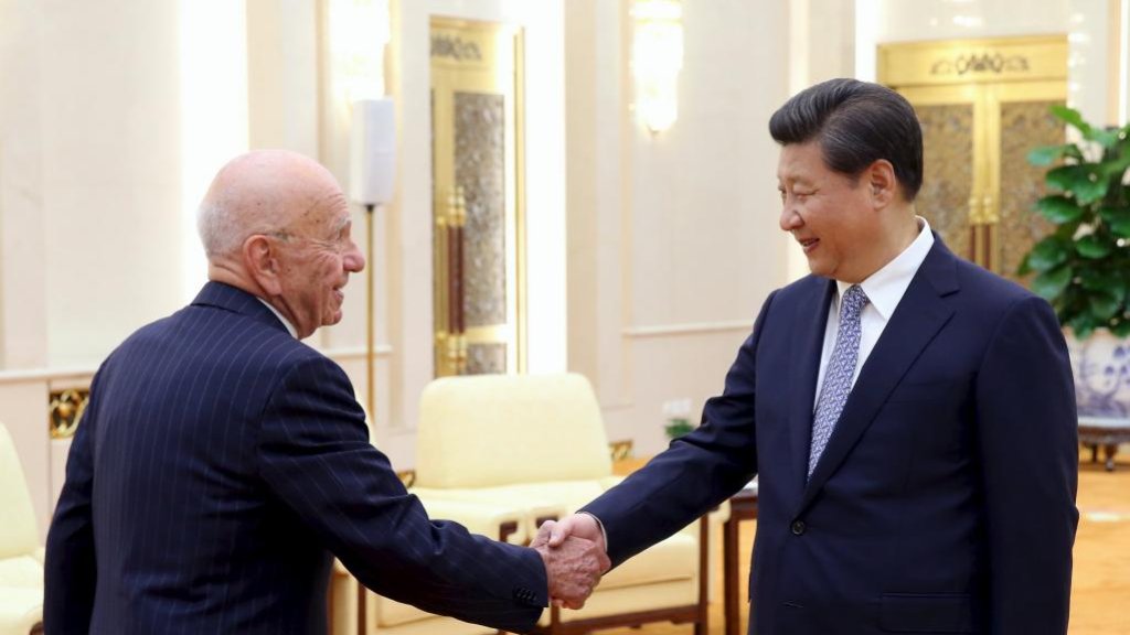 Xi Jinping - Rupert Murdoch