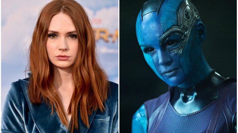 Карън Гилън като Небюла в Guardians of the Galaxy (и продължението му), Avengers: Infinity War (2018) и Avengers: Endgame (2019)