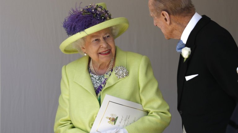 Тя присъства на церемония по оттеглянето на Уилям Пийл от поста лорд-шамбелан при кралския двор