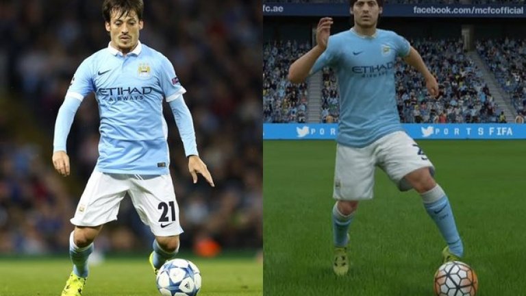 10. Давид Силва - 88