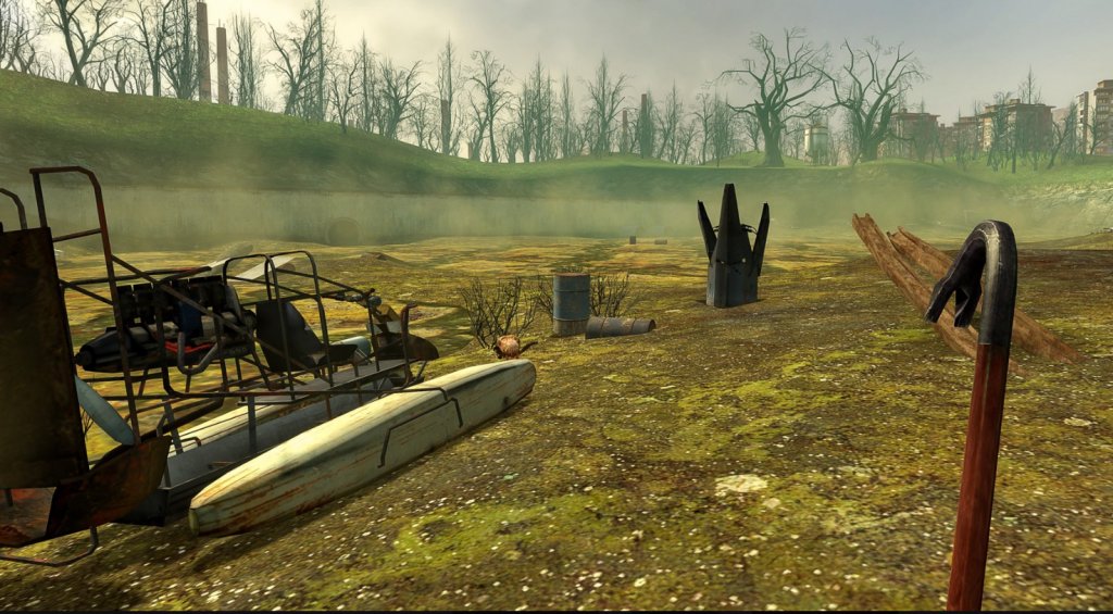 Half-Life 2
Цели шест години са нужни на Valve да създадат един от великите шутъри на десетилетието. Директорът на компанията Гейб Нюъл не поставя крайни срокове, защото целта му е да създаде “най-великата PC игра на всички времена.” 

Резултатът си заслужава, както всеки уважаващ себе си геймър знае. Играта получава цели 39 различни награди през 2004 г., като е призната за своята история с култовия д-р Гордън Фриймън и екшън ориентирания геймплей с промяна на физиката. Да, още помним онази гравитационна пушка, с която можехме да хвърляме предмети срещу извънземните, а култовата щанга тип кози крак завинаги има място в сърцата ни.